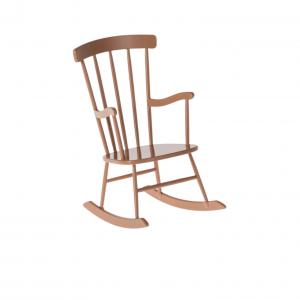 Rocking chair rose poudre