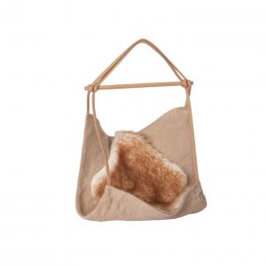Fauteuil suspendu avec peau