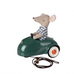 Voiture souris vert foncé