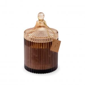 Bougie bonbonnière  cachemire tonka 400g