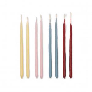 Set de 24 mini bougies anniversaire