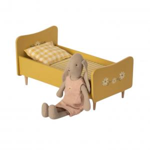 Lit bois jaune lapin et teddy