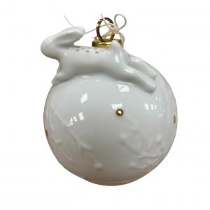Boule de noel lapin