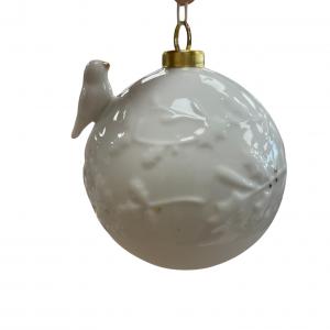 Boule de noel oiseau