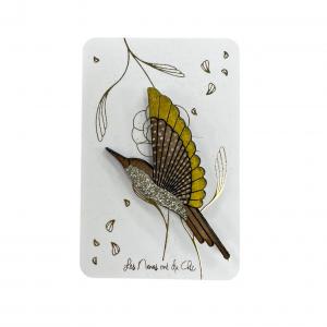 Broche colibri