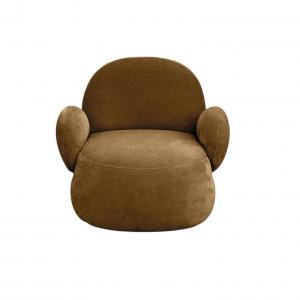 Fauteuil pivotant camel