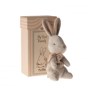 Mon premier lapin bunny blanc cassé