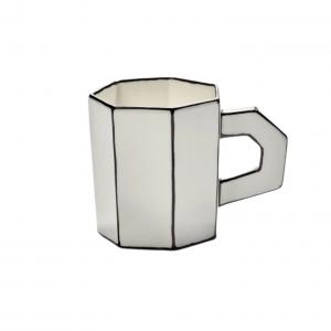 Tasse a thé carte blanche