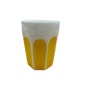 Tasse colette jaune