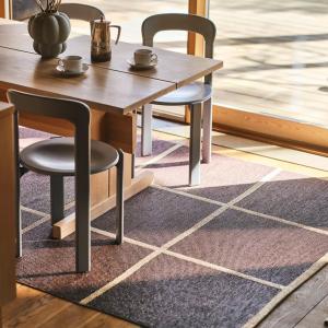 Tapis criss pop brown cream