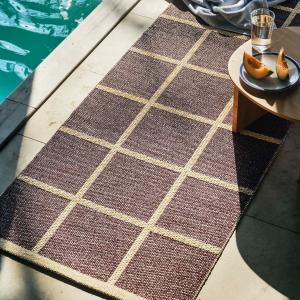 Tapis criss pop burgundy 70x100