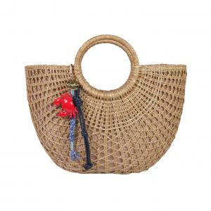 Bijou de sac bobby bandan bleu et crabe