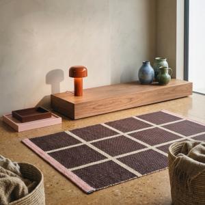 Tapis criss pop burgundy 70x100