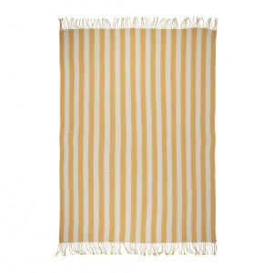 Plaid medi ecru jaune