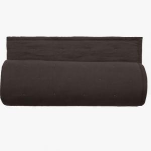 Edredon couvre lit plaid 150x200 café