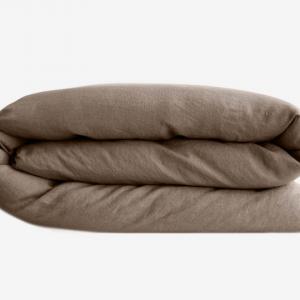 Housse de couette tabac 240x220
