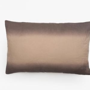 Taie d'oreiller Deepali 40x60 - Tabac