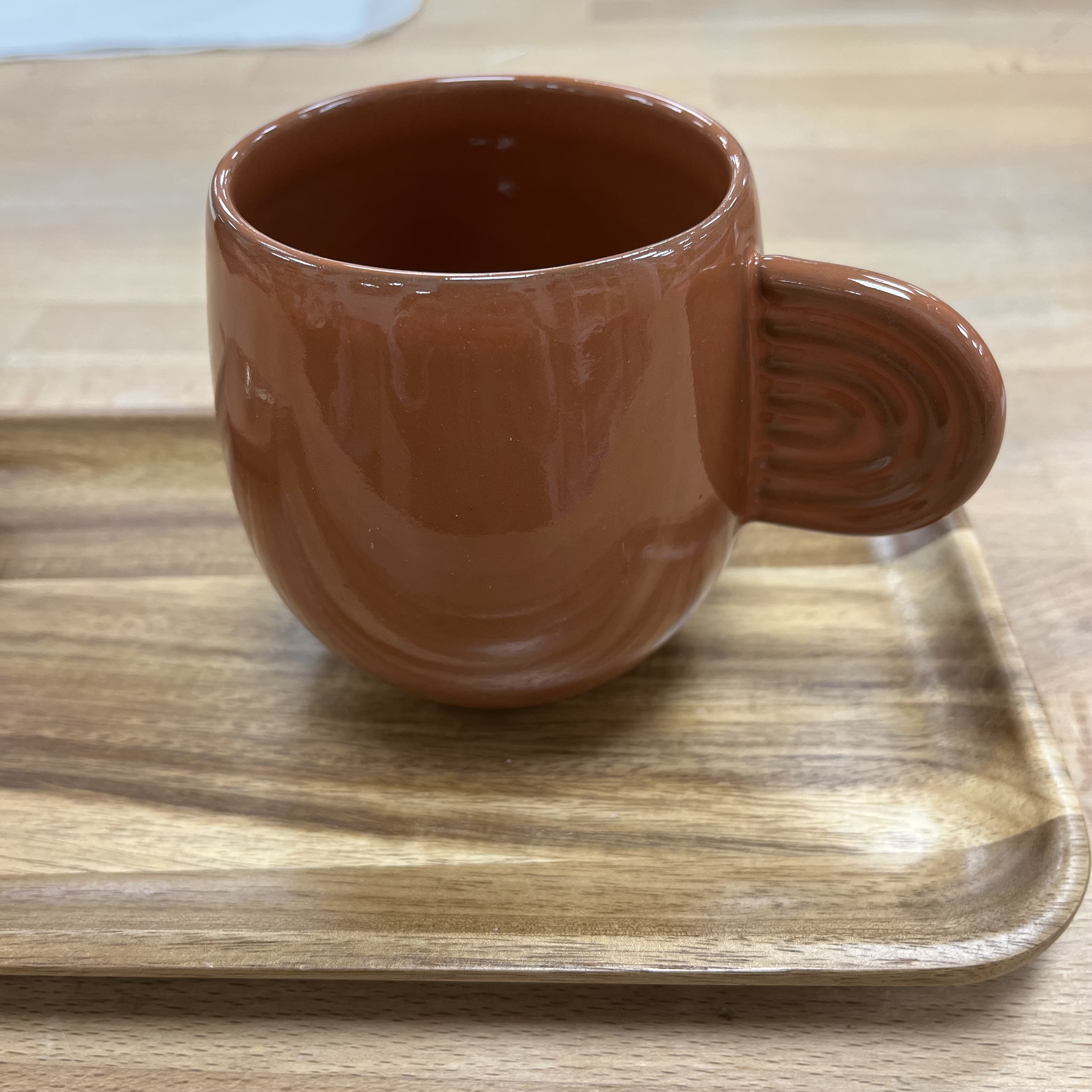 Mug ambre terracotta