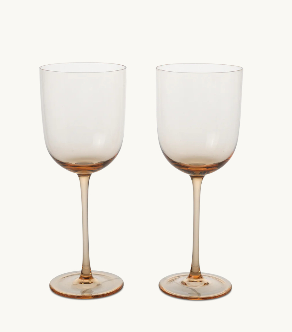 Verre a vin blush set de 2