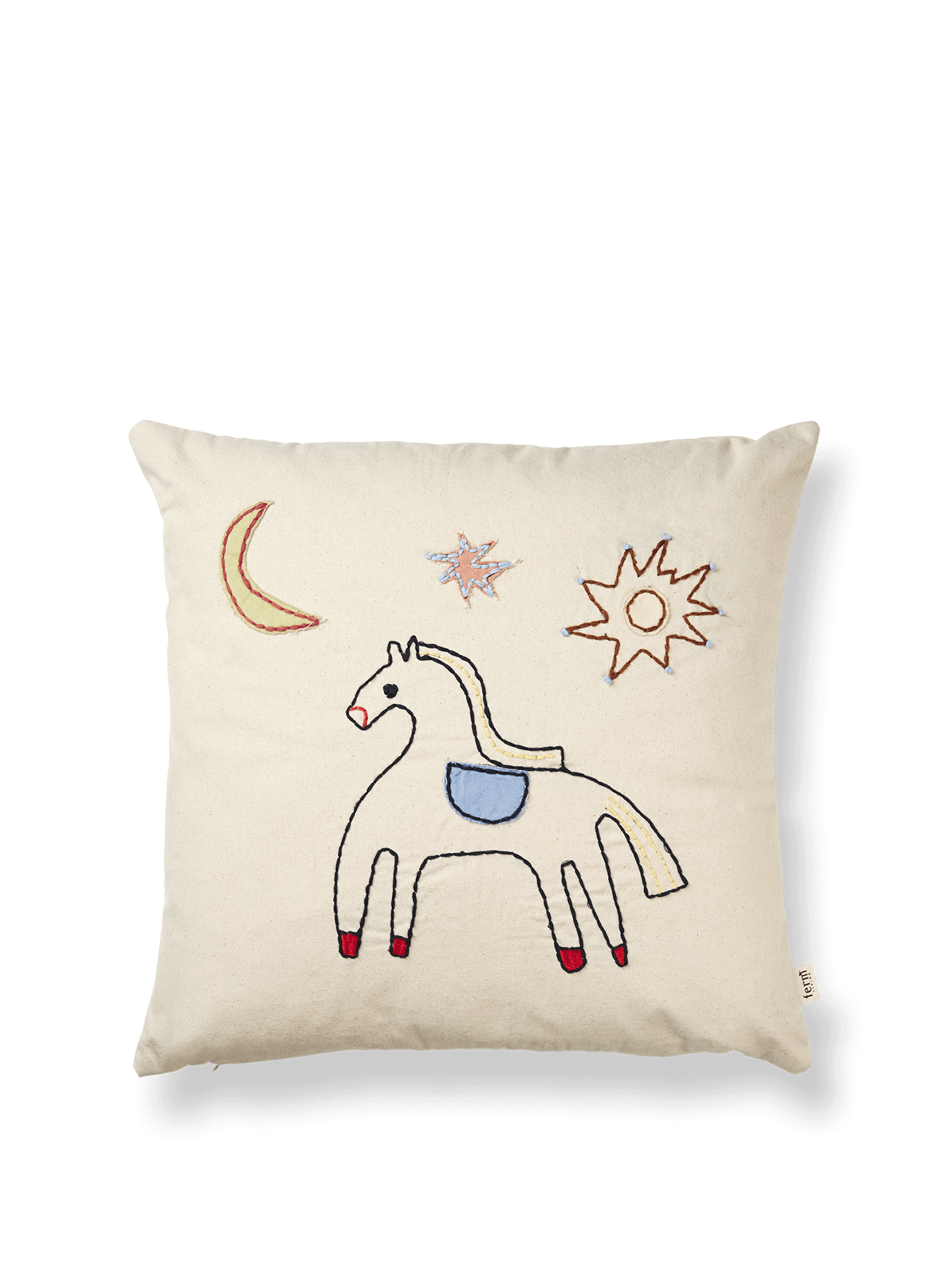 Coussin cheval 40x40