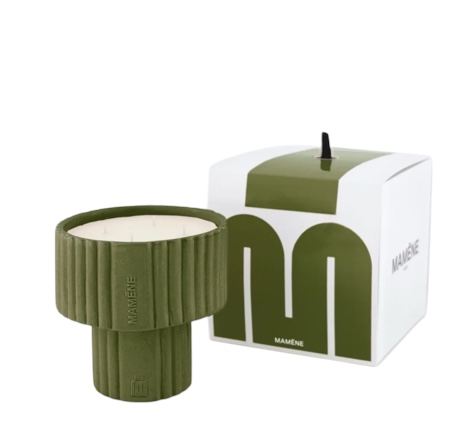 Bougie podium large nelson kaki 340g